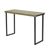 Console Table Oak Style Effect