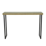 001AST002 Console Table Oak Style Effect