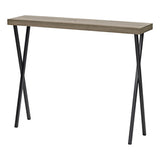 001DAT002 Console Table Oak Effect