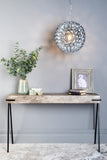 Console Table Concrete Effect
