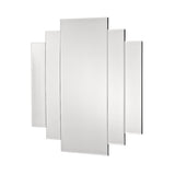 002ODE8888 Rectangle Stepped Mirror 88 X 88Cm