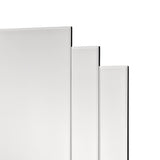 Rectangle Stepped Mirror 88 X 88Cm