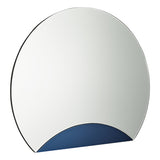 002RIS60B Mirror With Blue Panel Detail 60 X 70Cm