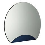 Mirror With Blue Panel Detail 60 X 70Cm
