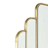 Rectangle Mirror With Gold Detail 90 X 60Cm