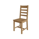 Ladder Back Chair Wooden Seat