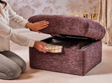 Sherborne Fabric Storage Stool/Box