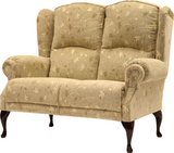 Petite 2 Seater Sofa Style Queen Anne