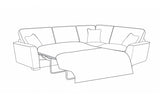 Corner Bed (L2S,RH1,COR)