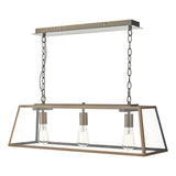 3 Light Bar Pendant Antique Copper