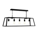 ACA0522 5 Light Pendant Black