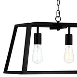 5 Light Pendant Black