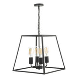 ACA8622 4 Light Lantern Black