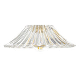 ACC864 Easy Fit Clear Flared Glass Shade