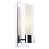ADA0750 Bathroom Wall Light Polished Chrome Glass Ip44