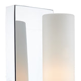 Bathroom Wall Light Polished Chrome Glass Ip44