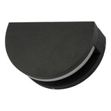 ADY2139 Half-Moon Adjustable Outdoor Wall Light Matt Grey Ip65 Led