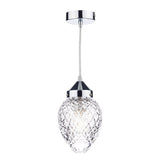 AGA0150 1 Light Pendant Polished Chrome