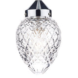 1 Light Pendant Polished Chrome