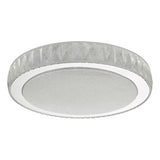 AKE5008 Flush Acrylic & Stainless Steel Large Led