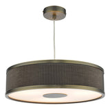 ALV1039 3 Light Single Pendant Antique Bronze Mushroom