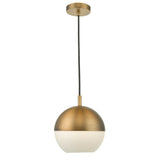 AND0142 1 Light Pendant Aged Brass