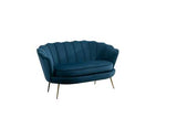 2 Seater Sofa Blue