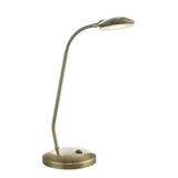 ARI4075 Task Lamp Antique Brass Led