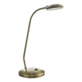 Task Lamp Antique Brass Led