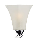 3 Light Semi Flush Polished Chrome