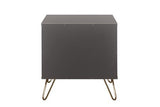 ARL1BSCHA 1 Drawer Bedside Charcoal