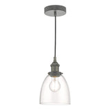 ARV0161 Pendant Antique Chrome & Glass