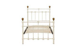 Single Bed Cream