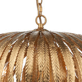 5 Light Pendant Gold