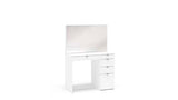 AVA5DTMWHT 5 Drawer Dressing White