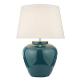 AYL4223 Table Lamp Blue Ceramic Base Only