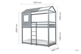 Bunk Bed Grey