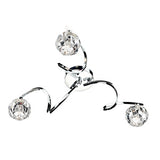 BAB5350 3 Light Semi Flush Polished Chrome