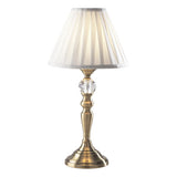 BEA4075 Touch Table Lamp Antique Brass With Shade (Multipack)