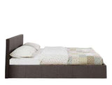 BEFOT4GRYV2 Small Double Ottoman Bed Grey