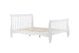 Double Bed White