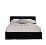 King Ottoman Bed Black
