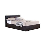 BEOTB5BRNV2 King Ottoman Bed Brown