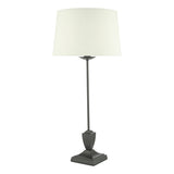 Table Lamp Satin Black With Shade
