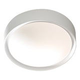 BET52 Bathroom Flush White Acrylic & Opal Glass Ip44