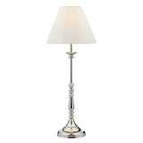 BLE4138 Table Lamp Polished Nickel With Shade (Multipack)