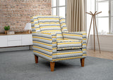 Belton Accent Chair in Maika Mustard