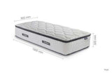 SS-3BLISS800 Bliss Single Mattress White