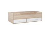 CAMCB3WOAK Cabin Bed White & Oak Effect