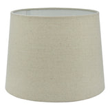 CAN1029 Natural Linen Tapered Drum Shade 25Cm